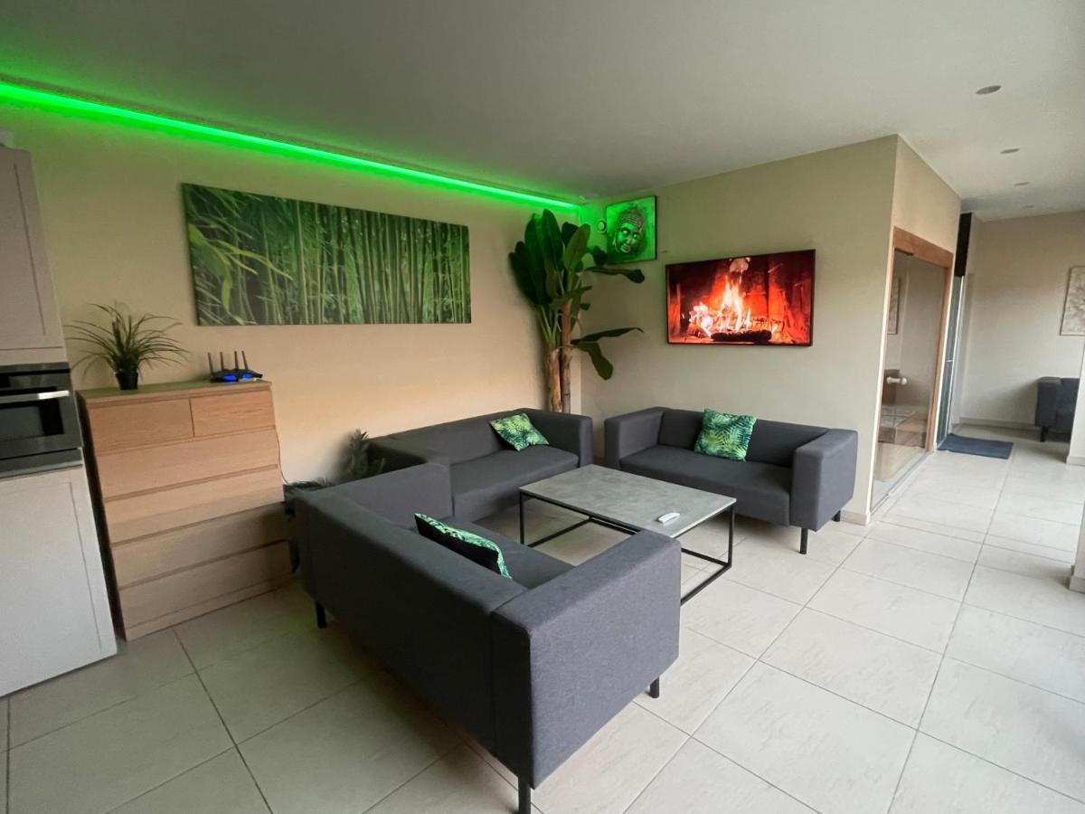 Vlaamse Ardennen Vakantiehuis Casa Caliente Met Wellness Avelgem Ngoại thất bức ảnh